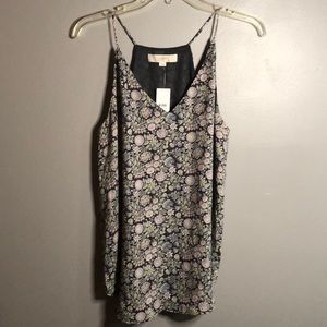 LOFT floral cami, size small